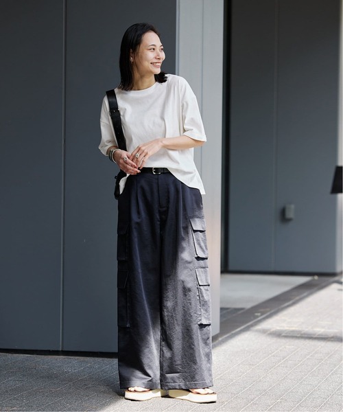 tシャツ 半袖 「追加」汗ジミ防止天竺ビッグT レディース | JOURNAL STANDARD | 20