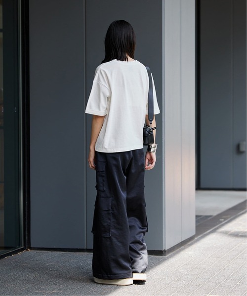 tシャツ 半袖 「追加」汗ジミ防止天竺ビッグT レディース | JOURNAL STANDARD | 18