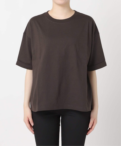 tシャツ 半袖 「追加」汗ジミ防止天竺ビッグT レディース | JOURNAL STANDARD | 07