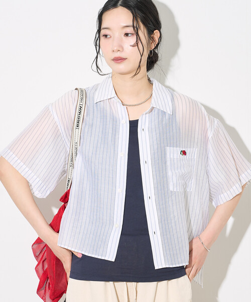 FREAK'S STORE（フリークスストア） ブラウス シャツ 夏 半袖 FRUIT OF