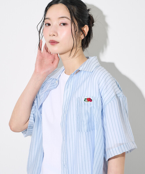 FREAK'S STORE（フリークスストア） ブラウス シャツ 夏 半袖 FRUIT OF