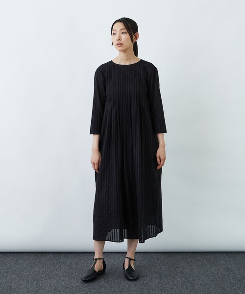 「LOISIR」 7分袖ワンピース - ピンク レディース_画像2