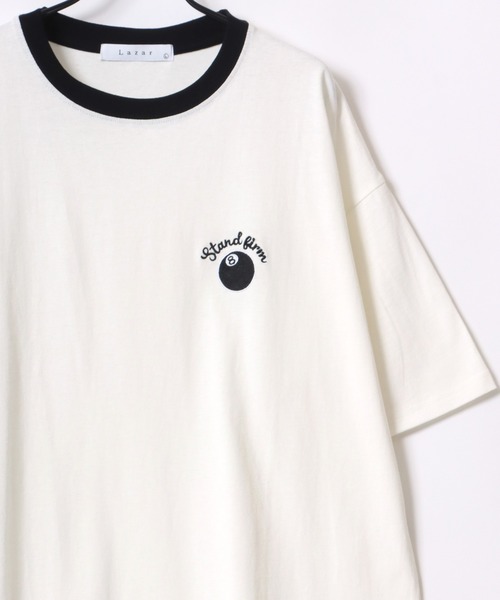 「Lazar」 半袖Tシャツ M ホワイト系その他 メンズ_画像4