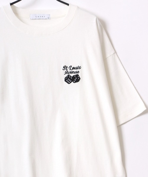 「Lazar」 半袖Tシャツ M ホワイト系その他 メンズ_画像7