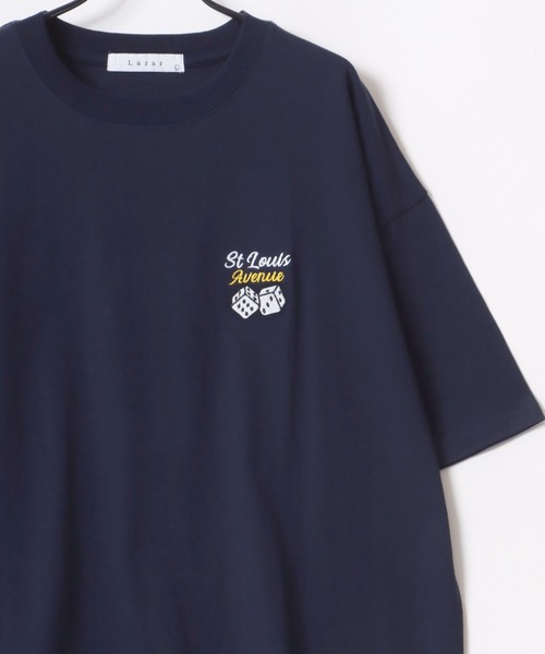 「Lazar」 半袖Tシャツ M ホワイト系その他 メンズ_画像8