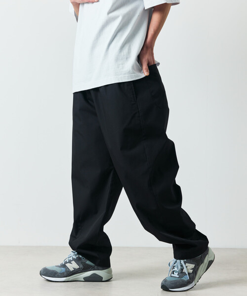 「FREAK'S STORE」 チノパンツ MEDIUM ネイビー メンズ_画像8