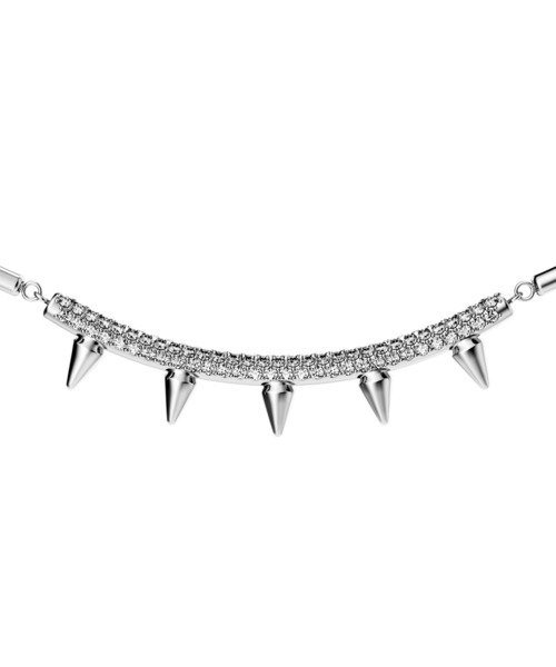 DIESEL クロスネックレス シルバー箱付き DIESEL（ディーゼル） ネックレス アクセサリー ユニセックス