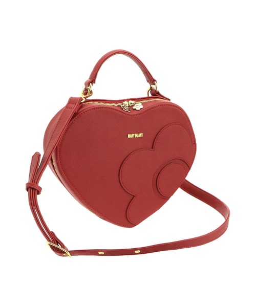 MARY QUANT（マリークヮント） 2WAYバッグ FREE レッド レディース 