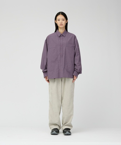 snow peak（スノーピーク） シャツ Snow Peak / KASURI Ripstop Shirt