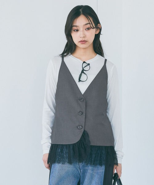 ICB（アイシービー） ベスト ジレ スパークサマージレ レディース