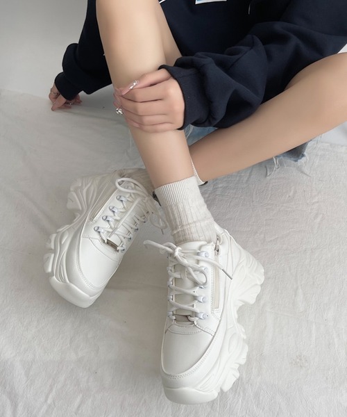 「Shoes in Closet」 ローカットスニーカー S ブラック レディース_画像8