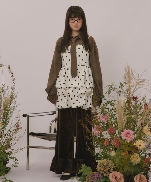 loin nuit ワンピース many tuck mini onepiece / メニータックミニ