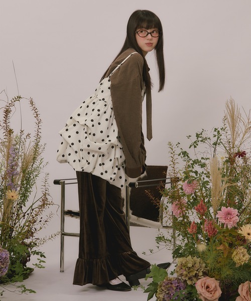 loin nuit ワンピース many tuck mini onepiece / メニータックミニ