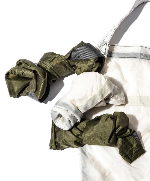 パラシュート ショルダーバッグ COVERED PARACHUTE SHOULDER BAG / White – PUEBCO ONLINE STORE