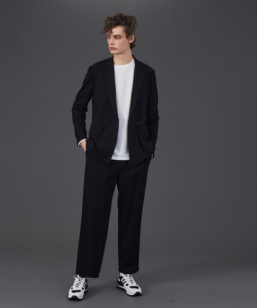 5351 POUR LES HOMMES スラックス 「セットアップ対応」R/Nポンチ