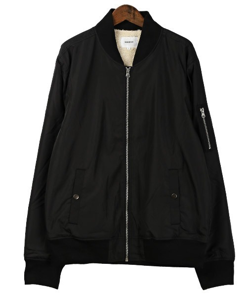 ぶたまるさま専用！　COACH　黒 MA-1 ジャケット　中綿　裏ボア M ぶたまるさま専用！ COACH 黒 MA-1 ジャケット 中綿 裏ボア M