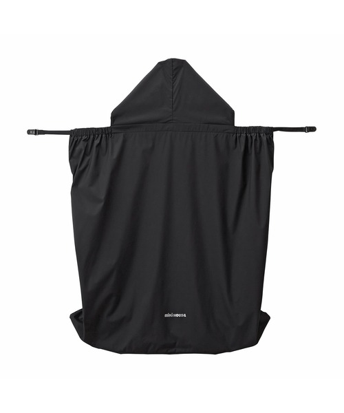 MIKI HOUSE 抱っこ紐 抱っこひも レインケープ付きダウンキャリー