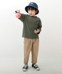 tシャツ 無地 ポケット付き クルーネック 長...の詳細画像5