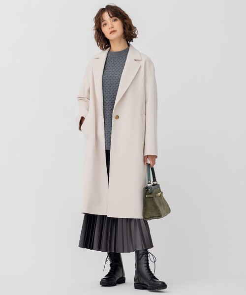 23区 コート チェスターコート 「CLASSY.1月号掲載」ウール