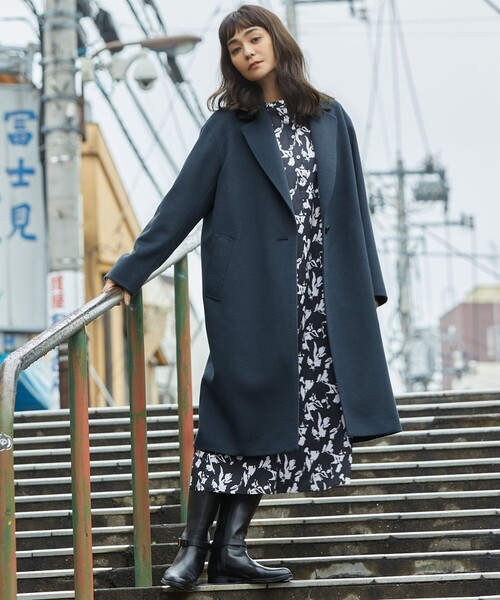 【在庫あり/即出荷可】 23区 コート チェスターコート 「CLASSY.1月号掲載」ウール ジャケット・アウター