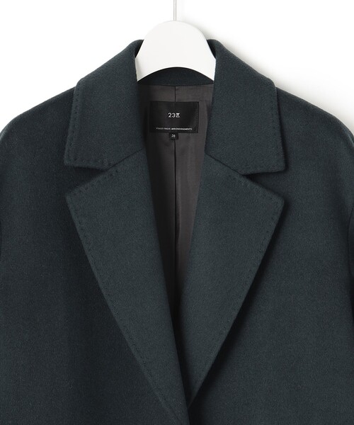 【CLASSY.1月号掲載】ウールカシミヤビーバー チェスターコート CLASSY.1月号掲載】ウールカシミヤビーバー チェスターコート
