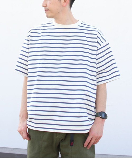 新品同様　オーシバル　ORCIVAL バスクシャツ　Tシャツ　サックスブルー 楽天市場】ORCIVAL バスクシャツ（サイズ（S/M/L）M）（トップス