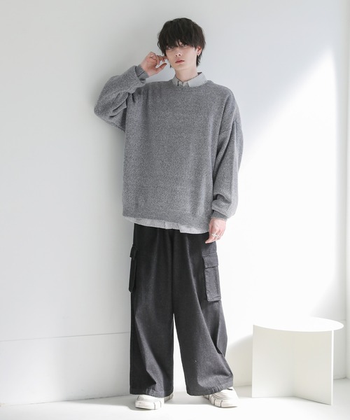 ASTRONOMY セーター ニット モヘアライクメランジシャギーニット
