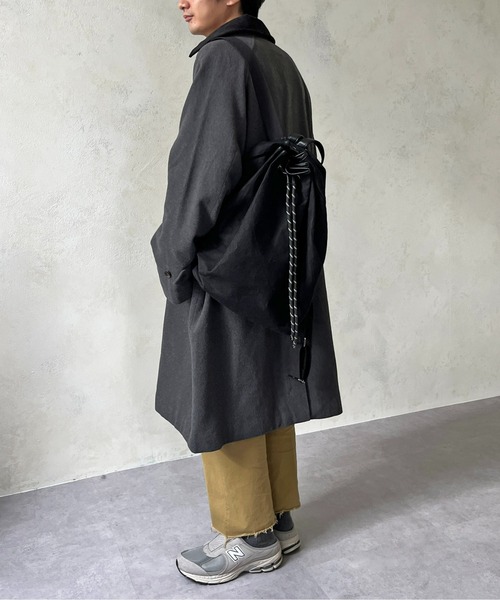 CPCM（シーピーシーエム） ステンカラーコート コート 襟コーデュロイ
