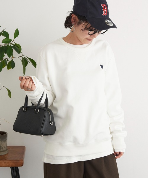 【eeeさま専用】ポロ白シャツ・スウェット　レディース2点セット U.S. POLO ASSN.（ユーエスポロアッスン） セットアップ 「U.S.POLO