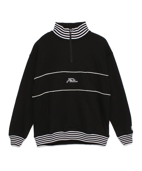 FILA（フィラ） トレーナー スウェット 「FILA」リブラインハーフ ZIP