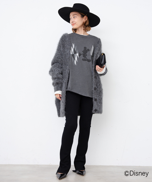 チンパン Shadow Mickey Tシャツ　ドゥーイズムクラス Deuxieme Classe tシャツ Shadow Mickey Tシャツ レディース