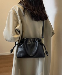 新品　ユニオン　Union フェイクレザー　巾着バッグ MAISON SPECIAL｜《ユニセックスアイテム》【EX】ヴィーガン