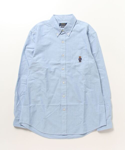 大人もOK【Ralph Lauren】ポロベアオックスフォードシャツ POLO ラルフローレンポロベアオックスフォードシャツ送料無料