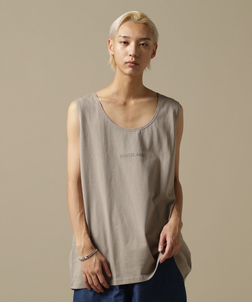新品【即日発送】GADID ANONIEM LEWIN WHITE タンクトップ gadid anoniem LEWIN / WHITE タンクトップ gadid anoniem LEWIN