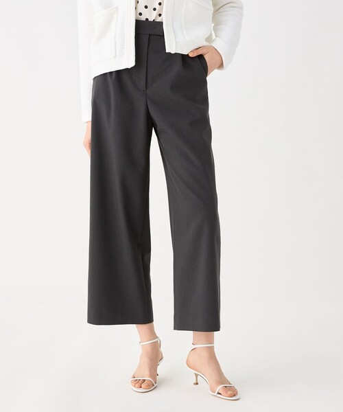 Ballsey パンツ Ballsey パンツ リネンレーヨンストレッチ タックストレート