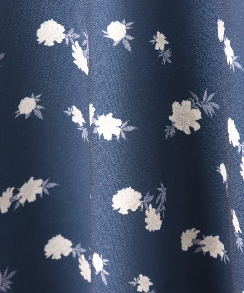 ketty（ケティ） ワンピース フラワープリントギャザーフレア