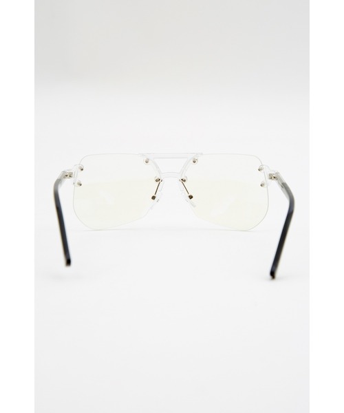伊達メガネ メガネ 眼鏡 an meets zakka ツーブリッジティアドロップ