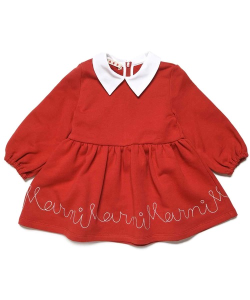 ワンピース MARNI（マルニ） Baby 長袖襟付きワンピース キッズ  