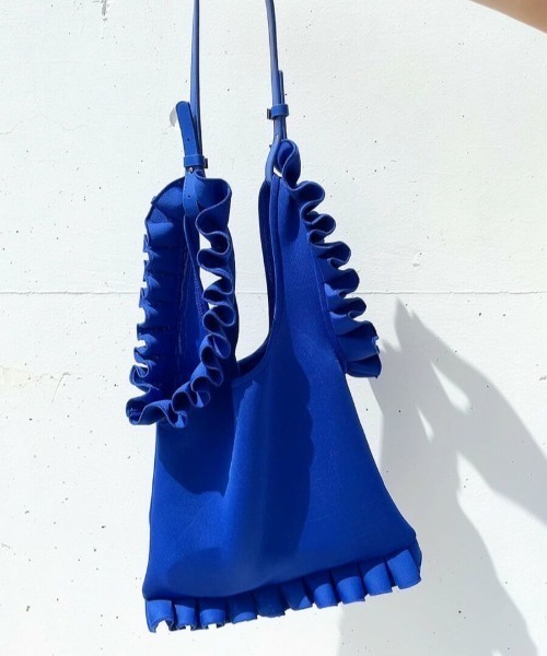 【とちおとめ】フリルいっぱいバッグ、スイカバッグ とちおとめ様専用】フリルいっぱいバッグ、スイカバッグ