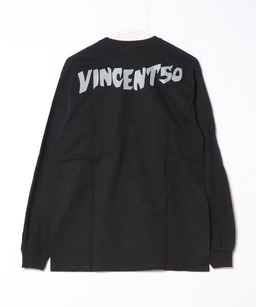 tシャツ VINCENT50 Basquiat Front Box Print Long Tee / バンソンサンカント バスキア フロントボックス Port tシャツ VINCENT50 Basquiat Front Box Print Long Tee