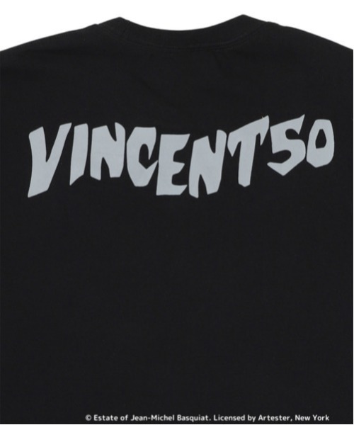 Port tシャツ VINCENT50 Basquiat Front Box Print Long Tee