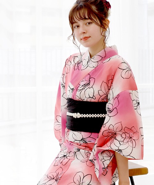 UNCOCON（アンココン） 浴衣 1人で着られる 着付けいらず セパレート