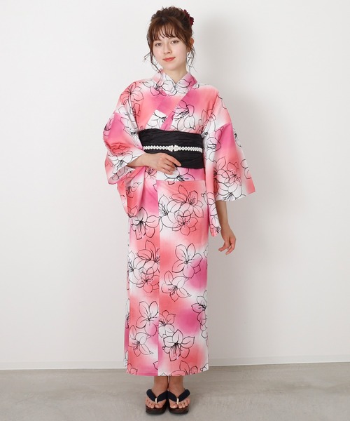 UNCOCON（アンココン） 浴衣 1人で着られる 着付けいらず セパレート