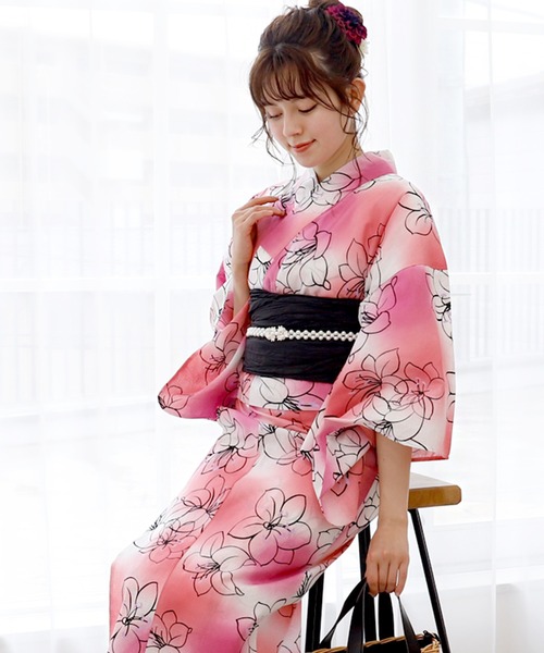 UNCOCON（アンココン） 浴衣 1人で着られる 着付けいらず セパレート