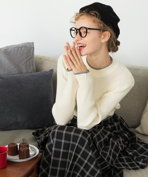 BONLECILL ニット セーター 「至福のカヌレニット」配色