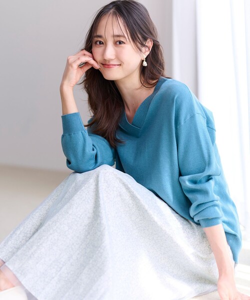 ANY SIS（エニィスィス） ニット セーター 「ウールブレンドシリーズ
