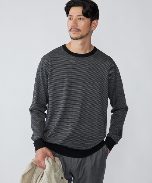 SHIPS（シップス） セーター ニット SHIPS: HANDFRAME 16ゲージ