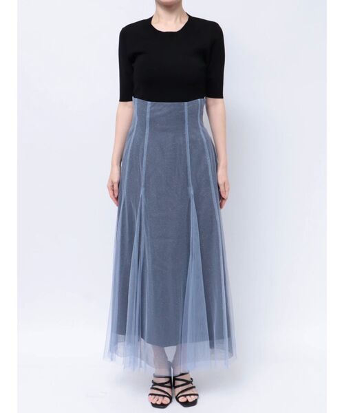 MERCURYDUO スカート MERCURYDUO スカート バックレースアップストレッチマーメイド