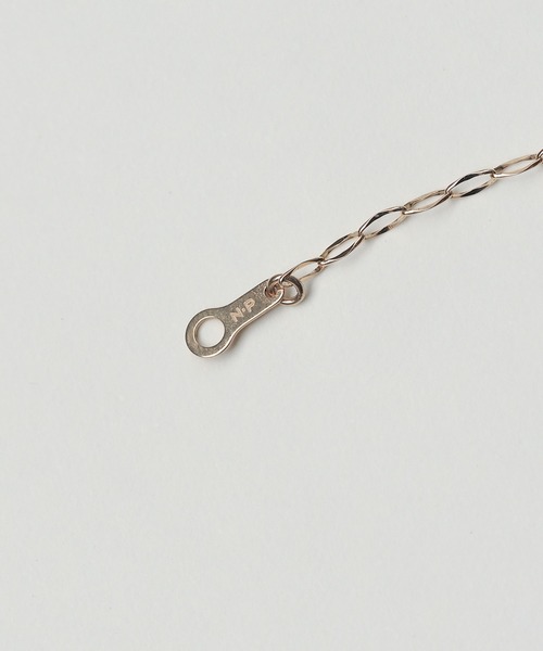 ネックレス K10YG　シャインレモンチェーンネックレス　40cm レディース メンズの画像