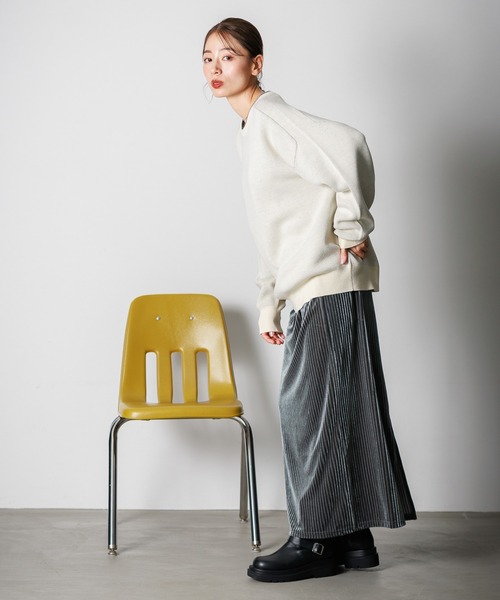 LAKOLE（ラコレ） ニット セーター 12ゲージラクリルWJQプルオーバー